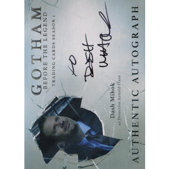 Gotham Season 1 Dash Mihok Detective Arnold Flass Autographed Card (Cryptozoic) (Reed Buy)