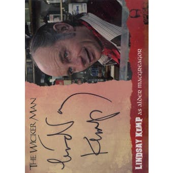 The Wicker Man Lindsay Kemp Alder Macgregor Autograph (Unstoppable Cards) (Reed Buy)
