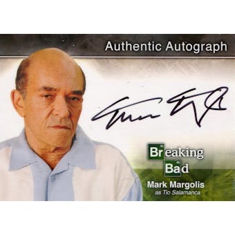 Breaking Bad Mark Margolis Tio Salamanca Autographed Card (2014 Cryptozoic) (Reed Buy)