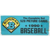 1990 Bowman Baseball Factory Set (Blue) (Reed Buy)