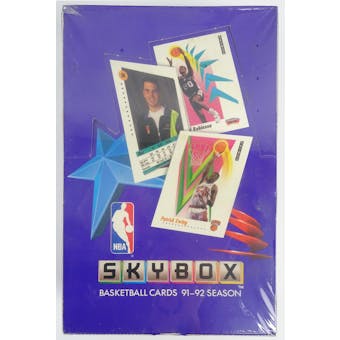 1991/92 Skybox Series 1 Basketball Hobby Box (Reed Buy)