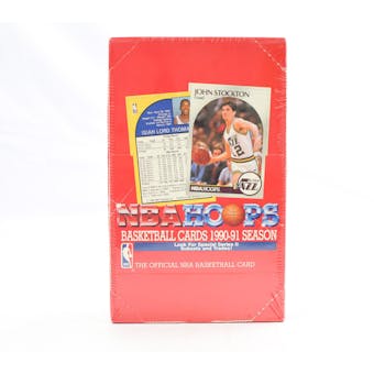 1990/91 Hoops Series 2 Basketball Wax Box (Reed Buy)