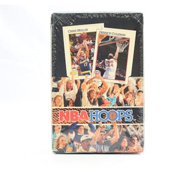 1991/92 Hoops Series 1 Basketball Wax Box (Reed Buy)