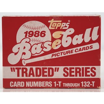 1986 Topps Traded & Rookies Baseball Factory Set (Reed Buy)