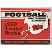 1989 Topps Traded Football Factory Set (Reed Buy)