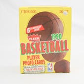 1990/91 Fleer Basketball Wax Box (Reed Buy)