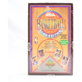 1991/92 Upper Deck High # Basketball Hobby Box (Reed Buy)