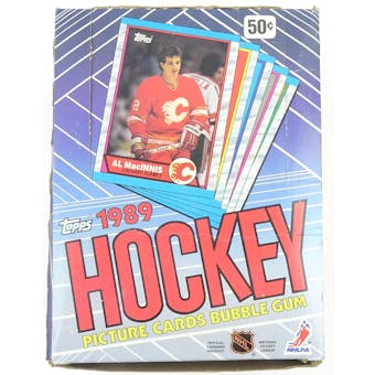 1989/90 Topps Hockey Wax Box (Reed Buy)