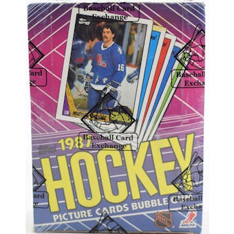 1987/88 Topps Hockey Wax Box (NON X-OUT) (BBCE)