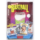 1986 Donruss Baseball Wax Box (BBCE) (Reed Buy)