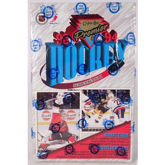 1993/94 O-Pee-Chee Premier Series 2 Hockey Wax Box (Reed Buy)