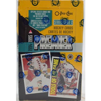 1994/95 O-Pee-Chee Premier Series 2 Hockey Wax Box (Reed Buy)