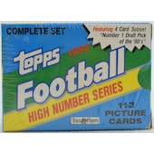 1992 Topps High Number Football Factory Set (Reed Buy)