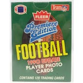 1990 Fleer Update Football Factory Set (Reed Buy)
