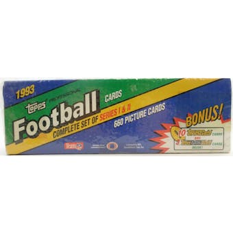 1993 Topps Football Factory Set (Reed Buy)