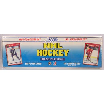 1991/92 Score Bilingual Hockey Factory Set (Reed Buy)