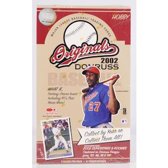 2002 Donruss Originals Baseball Hobby Box