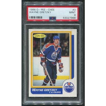 1986/87 O-Pee-Chee Hockey #3 Wayne Gretzky PSA 9 (MINT)