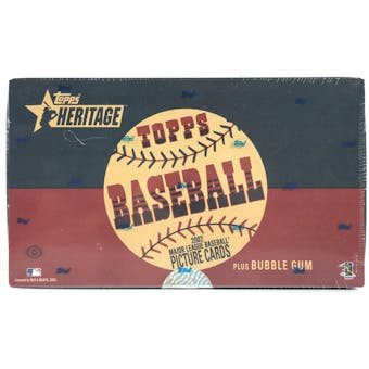2002 Topps Heritage Baseball Hobby Box (Reed Buy)