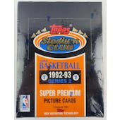 1992/93 Topps Stadium Club Series 2 Basketball Hobby Box (Reed Buy)