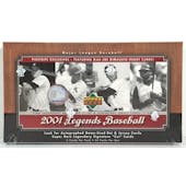 2001 Upper Deck Legends Baseball Hobby Box (Reed Buy)