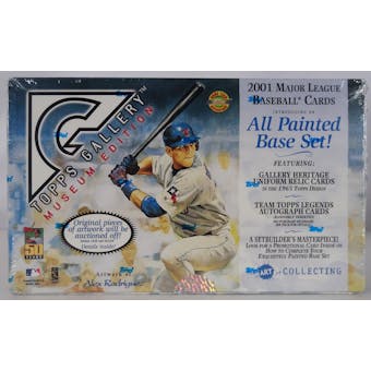2001 Topps Gallery Baseball Hobby Box (Reed Buy)