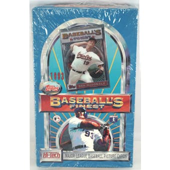 1993 Topps Finest Baseball Hobby Box (Reed Buy)