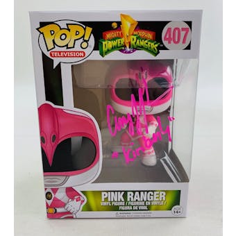 Power Rangers Pink Ranger Funko POP Autographed by Amy Jo Johnson