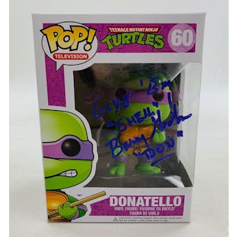 Teenage Mutant Ninja Turtles Donatello Funko POP Autographed by Barry Gordon with Inscription!
