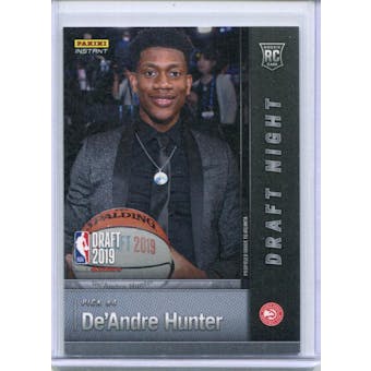 2019 Panini National Convention Instant Basketball Draft Night #DN-DH De'Andre Hunter /25