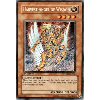 Yu-Gi-Oh Strike of Neos Single Harvest Angel of Wisdom Secret Rare