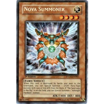 Yu-Gi-Oh Strike of Neos Single Nova Summoner Secret Rare