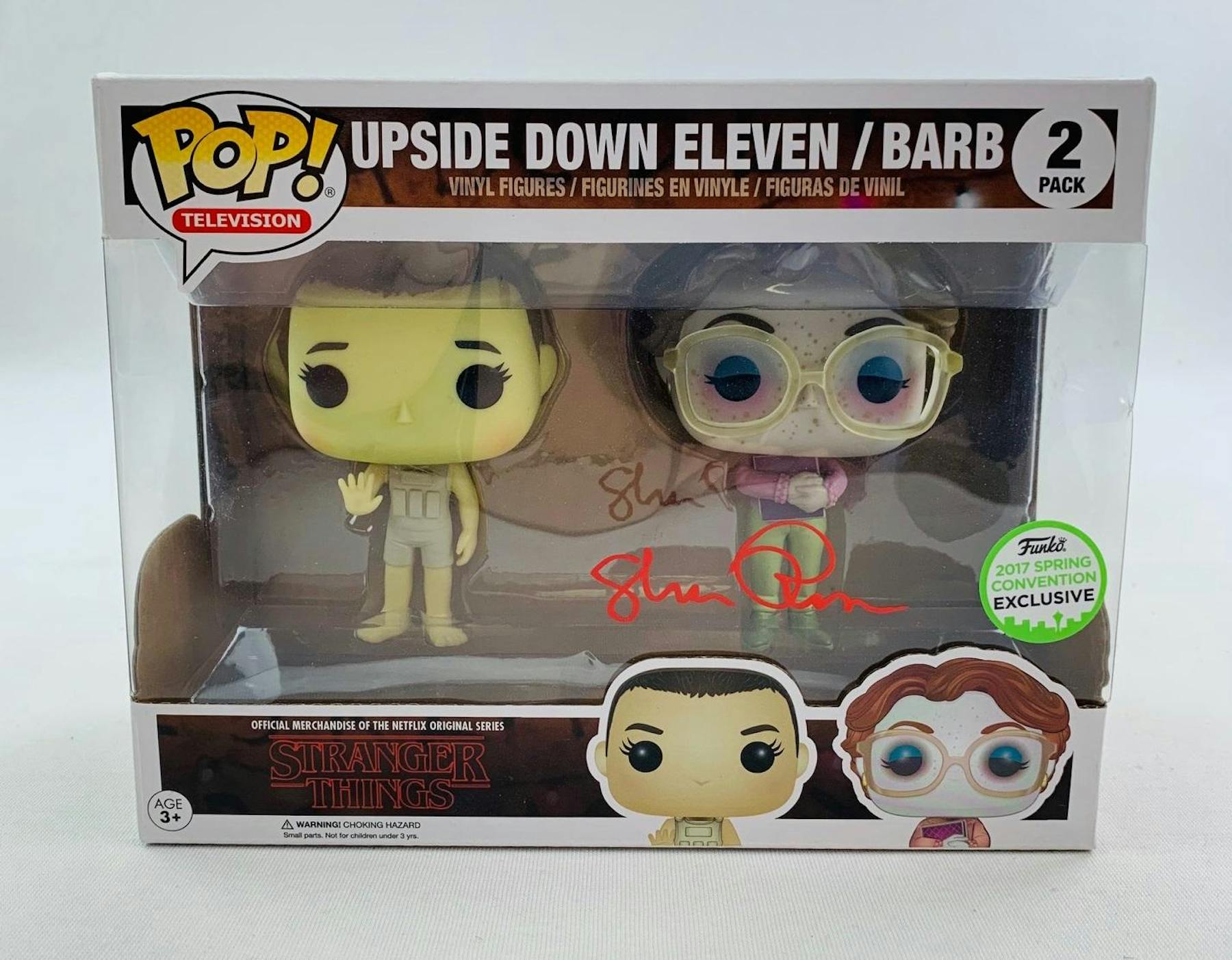 Stranger Things Upside Down Eleven Barb Exclusive Funko Pop