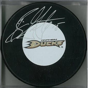 Ryan Getzlaf Autographed Anaheim Ducks Hockey Puck (AJSW COA)