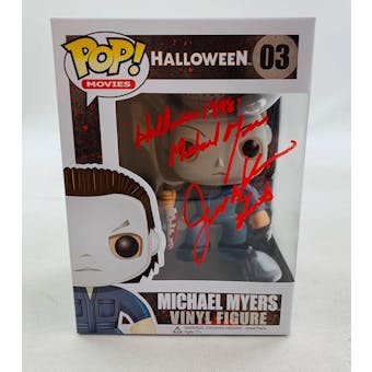 Halloween Michael Myers Funko POP Autographed by Jim Winburn