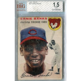 1954 Topps Baseball #94 Ernie Banks RC BVG 1.5 (Fair) *0494 (Reed Buy)