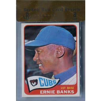 1965 Topps Baseball #510 Ernie Banks BGS RCR 8 *6339 (Reed Buy)