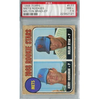 1968 Topps Milton Bradley Baseball #177 Nolan Ryan RC PSA 7.5 (NM+) *2121 (Reed Buy)