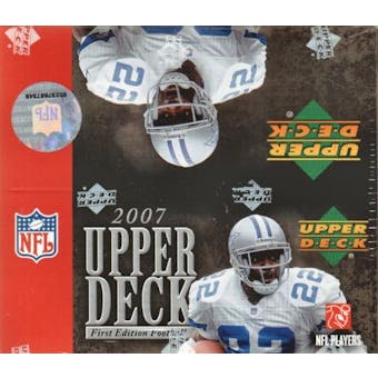 2007 Upper Deck 1st Edition Football 36-Pack Box