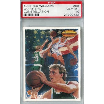 1994/95 TWCC Basketball #C3 Larry Bird Constellation PSA 10 (Gem Mint) *0722 (Reed Buy)