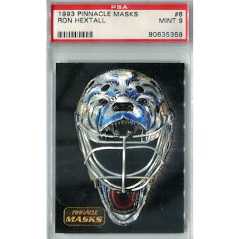 1993/94 Pinnacle Masks Hockey #8 Ron Hextall PSA 9 (Mint) *5359 (Reed Buy)