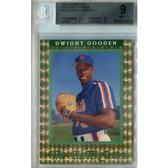 1992 Donruss Elite Baseball #12 Dwight Gooden #/10,000 BGS 9 (Mint) *8834 (Reed Buy)