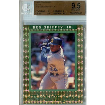 1992 Donruss Elite Baseball #13 Ken Griffey Jr. #/10,000 BGS 9.5 (Gem Mint) *3897 (Reed Buy)