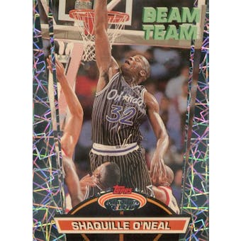 1992/93 Stadium Club Beam Team Basketball #21 Shaquille O'Neal (Reed Buy)