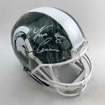 Kirk Cousins Autographed Michigan State Spartans Full Size Replica Helmet (Beckett COA)