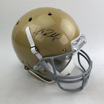 Kyle Rudolph Autographed Notre Dame Irish Full Size Replica Helmet (JSA COA)