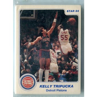1983/84 Star Basketball Detroit Pistons 12 Card Set (Reed Buy)
