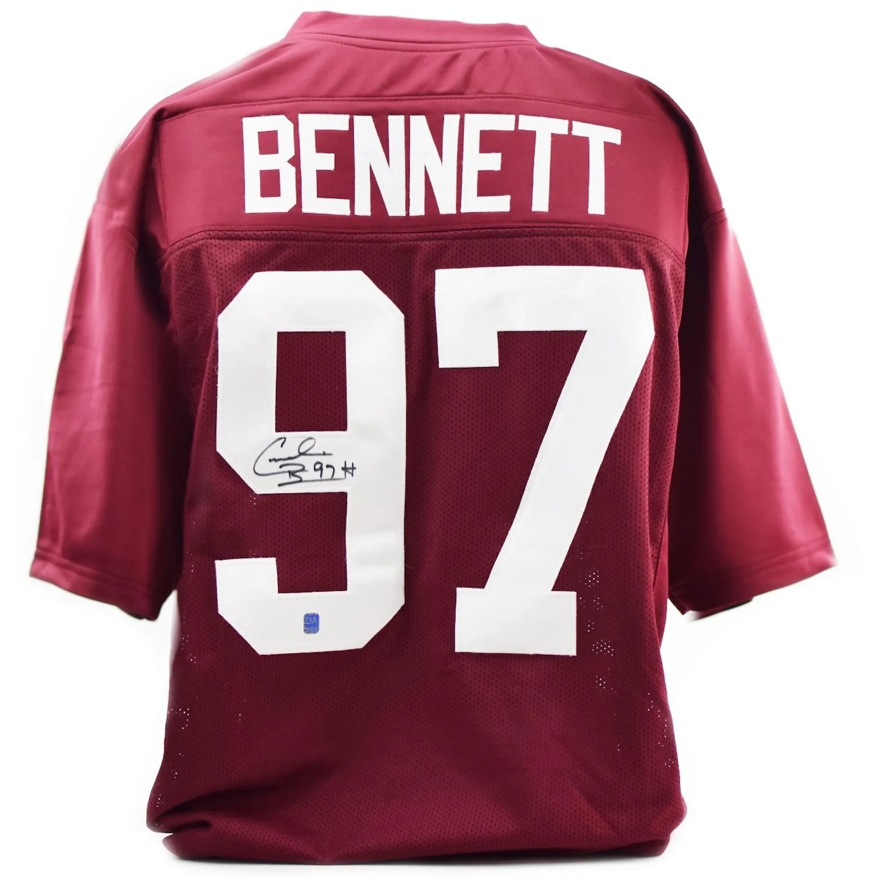 Cornelius Bennett Autographed Alabama Crimson Tide Custom Football Jersey Dacw Coa