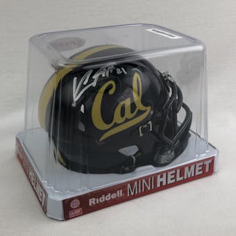 Keenan Allen Autographed California Bears Mini Helmet (Fanatics COA)