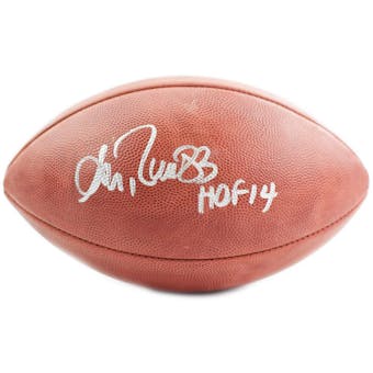 Andre Reed Autographed Buffalo Bills DUKE NFL Football (JSA COA)